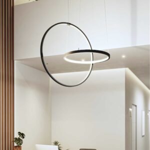 Lámpara colgante LED trípode minimalista